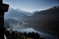 Hotel Schweizerhof St. Moritz - Vuoristonäköala