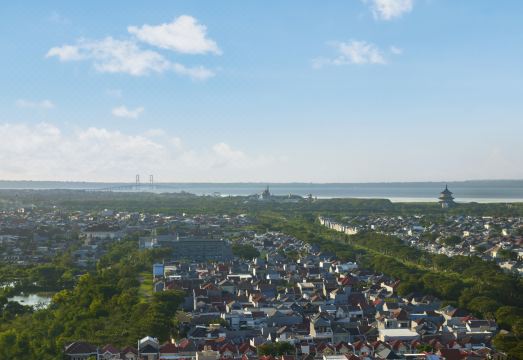 현대적인 호텔 객실