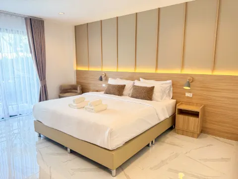 ห้องดีลักซ์ เตียงเดี่ยว 