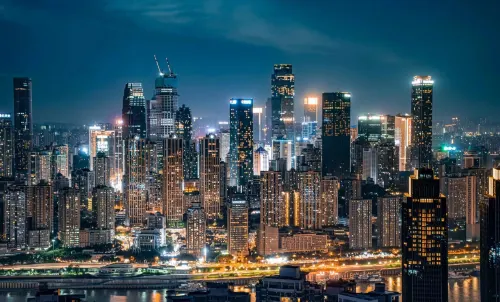 Wecent Vision Sky-view Panoramic Hotel (Chongqing Guanyinqiao Jiujie Branch) - جديد