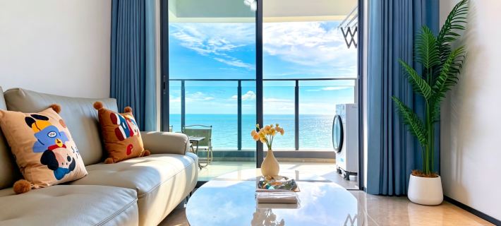 Yihaijing Holiday Apartment (Shanwei Poly Jinxuanwan Branch) Hotéis em Shanwei
