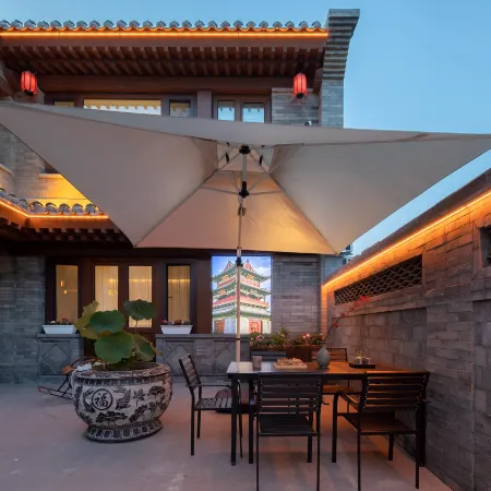 Xiangyunge Northern Wei Style Courtyard Datong Ancient City Daiwangfu