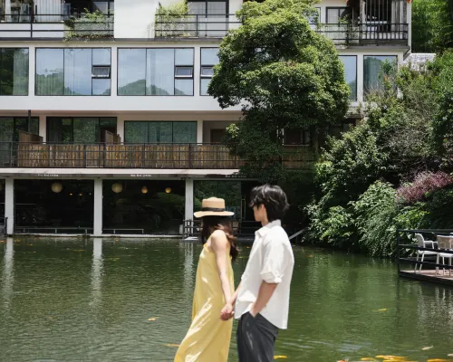 Zhuyinxing · Muyun Valley Stream Swing Boutique Inn من الخارج Photos