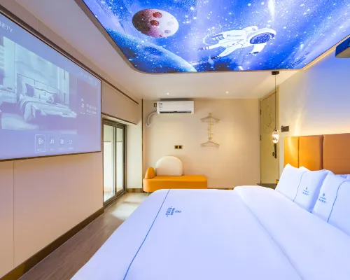Dequan Luxury Hotel (Chaoyang Railway Station Shilipu Subway Station Branch) Zimmer Photos