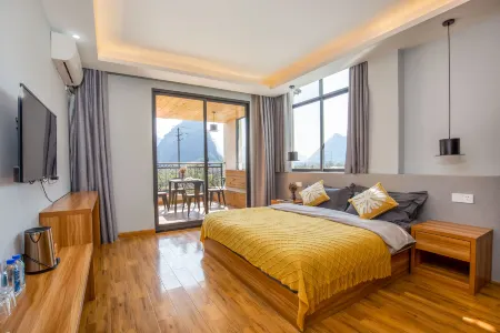 Looking for rice fields homestay (Guilin Liangjiang Sihu Ludi Scenic Area)