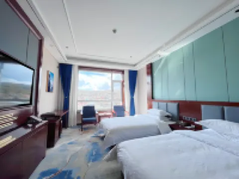 Cooperation lingcheng Junhai International Hotel Hotels in Hezuo