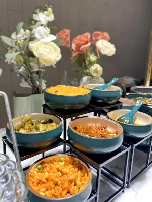 Xiyue Hotel (Tianjin Development Zone Service Outsourcing Park) Питание Photos