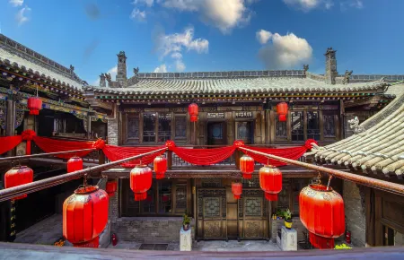Four Seasons Boutique Inn (Pingyao Ancient City Ancient County Government Office) Отели рядом с достопримечательностью «Ming and Qing Dynasty Ancient Street»