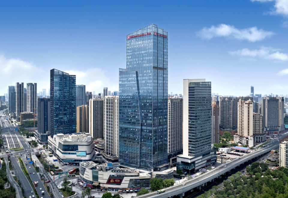 힐튼 가든 인 청두 청화 객실 내부