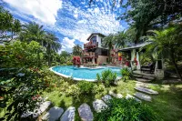 Island lakeside villas throughout the territory