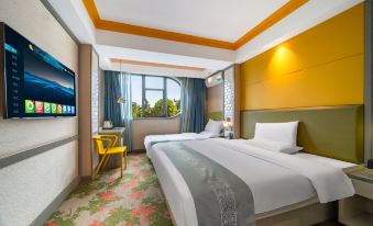 Qingfeng Bailu Hotel (Zhengzhou Chengdong Road Confucian Temple Subway Station)