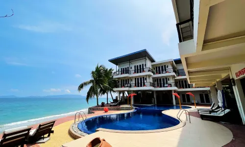 Sunset at Aninuan Beach Resort powered by Cocotel