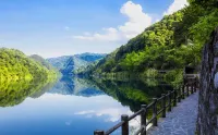 Dongjiang Lake Moye Flower Sunset Homestay - 마운틴 뷰