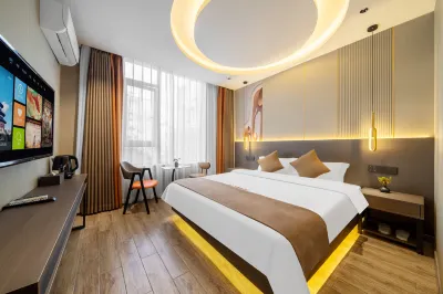 상하이 매직 하우스 인텔리전트 호텔 (바오산 후린 로드 지점) 양취안 공원 주변 호텔