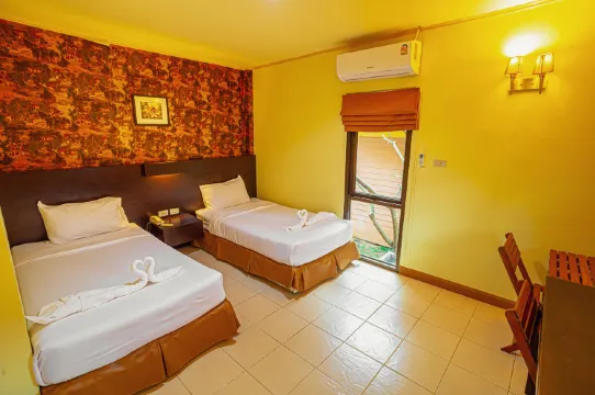 ห้องมาตรฐาน เตียงคู่ (โซนรีสอร์ท) 