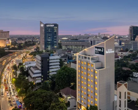 Model J Hotel Jakarta Central Park Hotels in West Jakarta