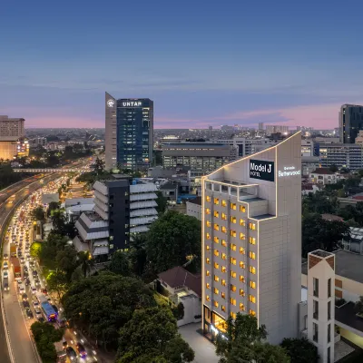 Model J Hotel Jakarta Central Park 직물 박물관 주변 호텔