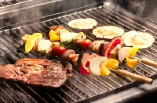 BBQ and sauna included | A high platform villa with a view of the sea and sky