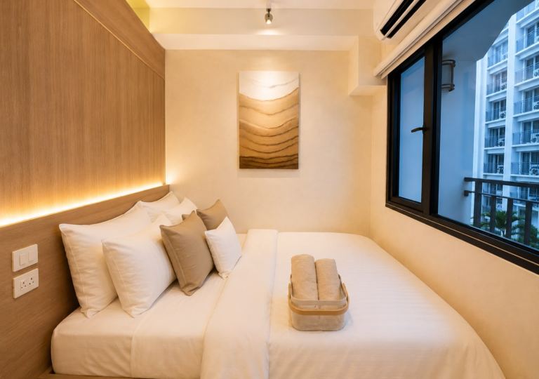 Cozy 1BR Pool View w/ Netflix | Shore 2 Pasay Near Mall of Asia
