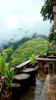 Jiabang Terraced Farmer Inn - พร้อมระเบียง