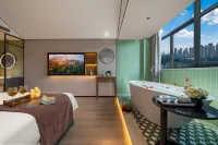 Moshang Light Residence Hotel, Zhengzhou International Logistics Park Branch - ที่มีบาร์