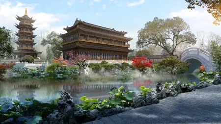 Fuyang Qijiang Bieyuan High-end Homestay (Raozhou Ancient Town Branch) Отели в г. Поянху