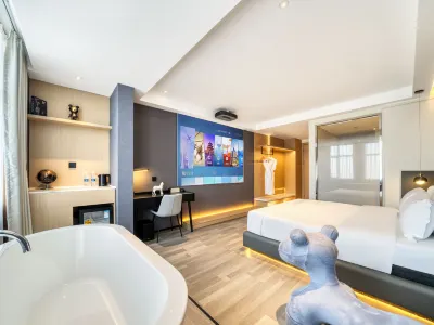 Feimu Movie Hotel (Ningbo Ocean World Fuming Road Subway Station) Hotels near Ningbo Ocean World