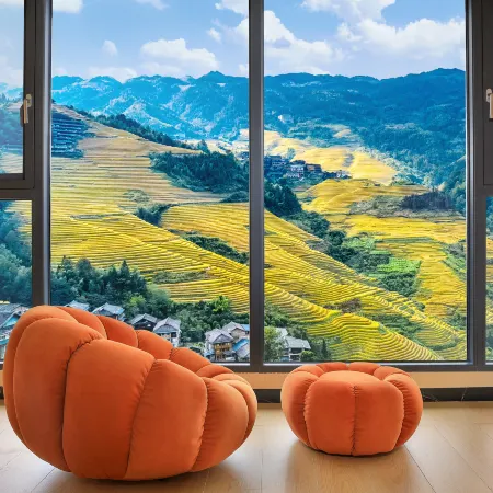 Enjoy the panoramic view of the rice fields (Longsheng Longji Terraces Branch)