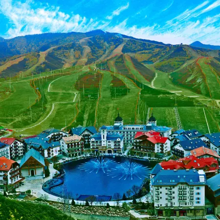 Zhangjiakou Fulong Fengling Yuegu Fanwoods Hotel Отели в г. Чжанцзякоу