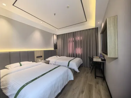 GreenTree (Beijing Haidian District Shijingshan North China University of Technology) Отели рядом с достопримечательностью «Dabei Temple»