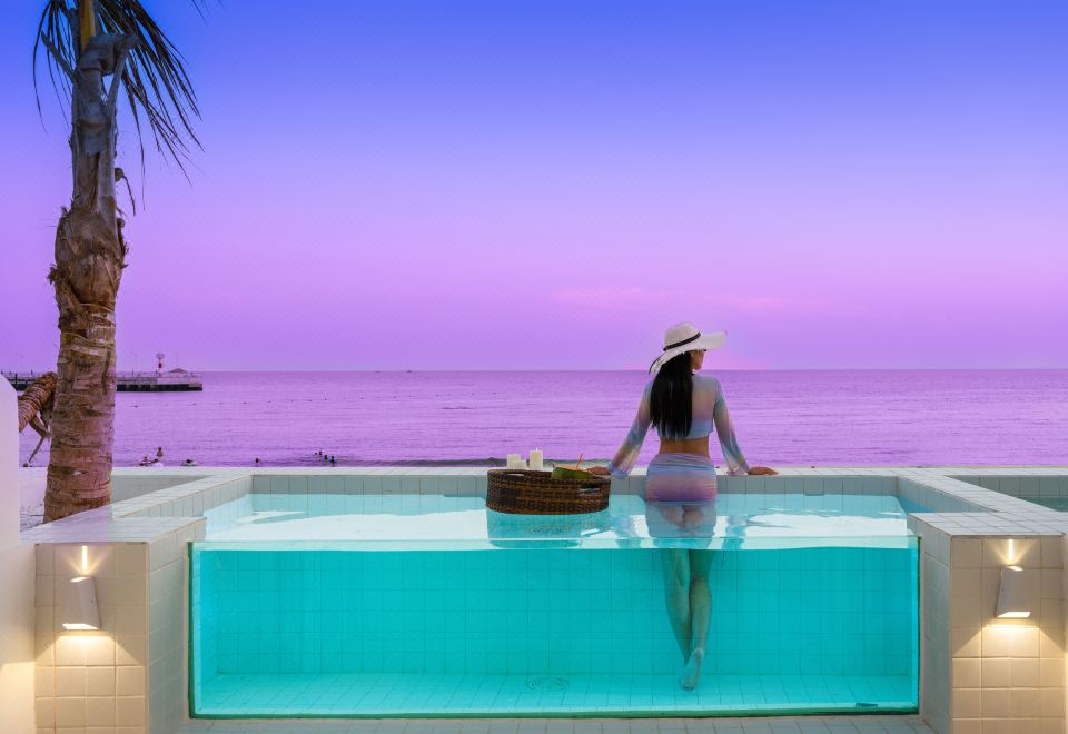 Sanya ZRS Nature Reading · Fengbaijing Seaview Hotel 침실 이미지