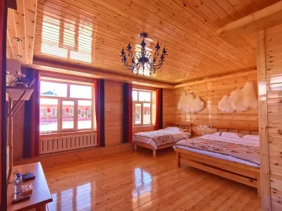 Erguna Linjiang Virgin Russian Family Tour Homestay Hotel di Linjiang Village