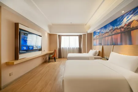 Vienna International Hotel ( Shanghai Kangqiao Metro Station) Отели рядом с достопримечательностью «Shanghai Graduate School of China University of Technology»