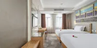 Lavender Hotel (Sanya Bay Coconut Dream Corridor Pedestrian Street Store) - Chambre à 2 Lits Avec Vue