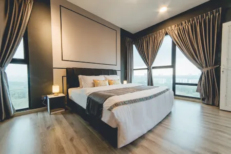Mosaic Grand Luxury 3BR w bathtub near Midvalley Отели рядом с достопримечательностью «Figure Museum Johor»