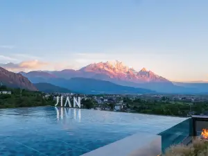 The luxury resort hotel