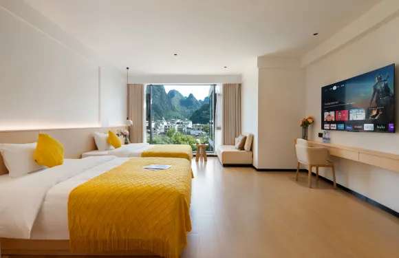 水雲間田園酒店（陽朔興坪古鎮20元人民幣風景區店）