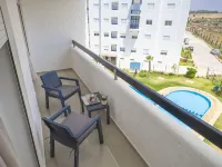 Sea & Pool View Resort Apartment • Asilah Marina Golf • Family Friendly Hotels in Asilah