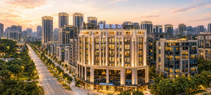 ECHARM Hotel Jiujiang railway station Wanda Plaza Hotels in Jiujiang