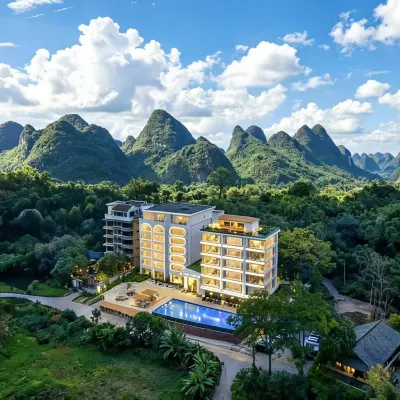 Miao Zai Shan Ye resort hotel (Yangshuo Yulong River Qian Gu Qing Branch) Hotel berhampiran Yulong River