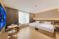 Hanjiang Pinju Hotel (Xiangyang People's Square Daqing East Road) - 무료 와이파이