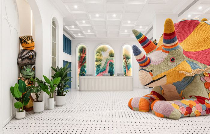 Heyuan Chunmuyuan Small Town · Dinosaur Hot Spring Hotel