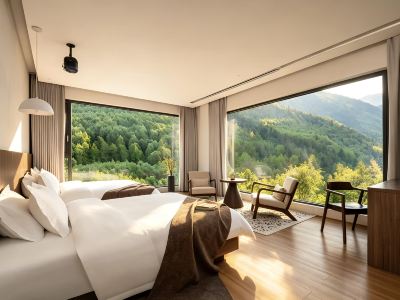 Ten miles of mountains and rivers light luxury B&B (Siguniang Mountain)
