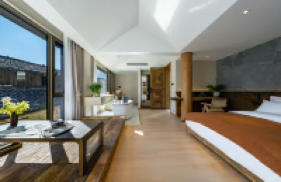 Tengchong Huajian Boutique Stay 360-Degree Skyview Wenquan Chinese Inn