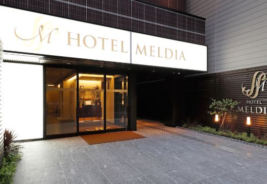 호텔 멜디아 오사카 히고바시 객실의 욕실 모습