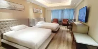 BoYue Hotel (Jingmen Wanda Plaza) - Habitación De 2 Camas Con Vista A La Ciudad