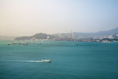 エグゼクティブハーバービュールーム(キング) コートヤード byマリオット 香港の写真