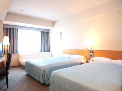 【禁煙】 ラージツイン 【120cm幅】 横浜テクノタワーホテルの写真