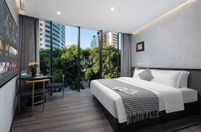 香蕉FUN飯店（廣州江南西紅十字會醫院店） 寶崗體育場附近的飯店