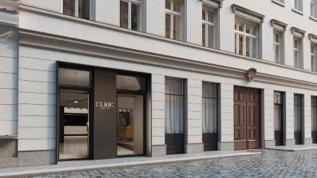 Hotel Cube Prague Отели рядом с достопримечательностью «Don Giovanni Puppet Theater»